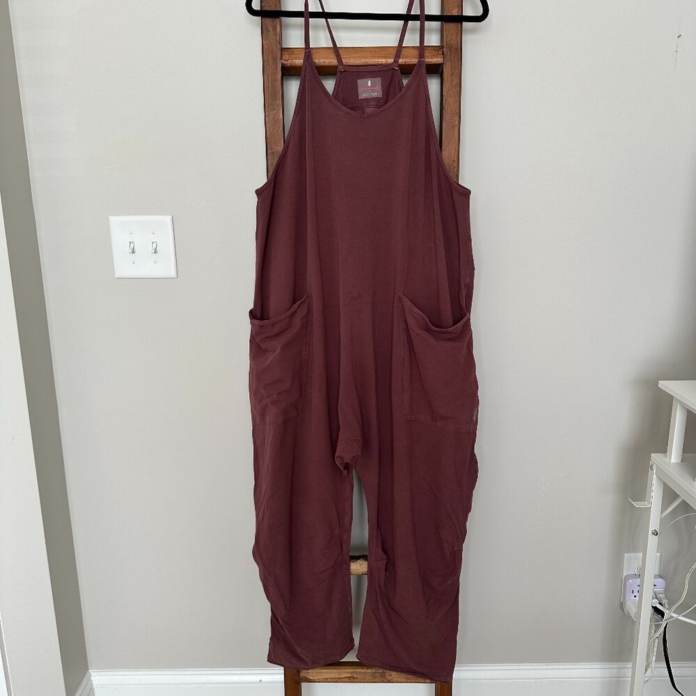 Free People Hot Shot Onesie | Pomegranate